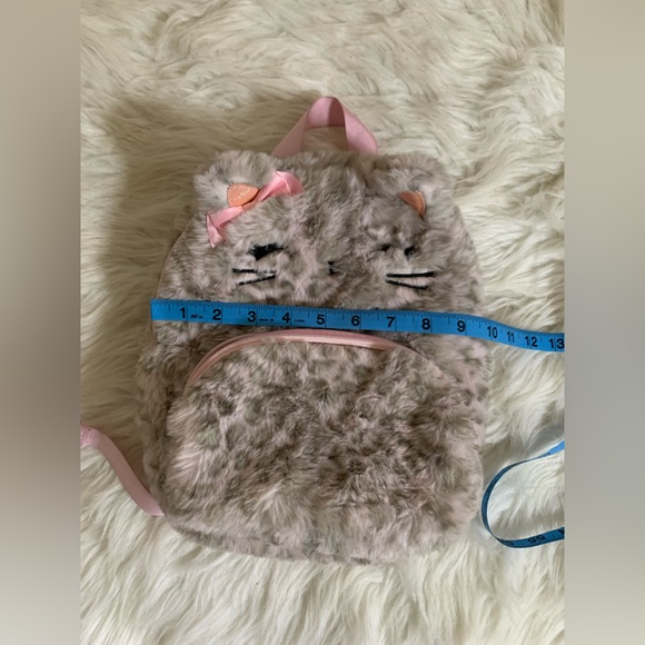 Fluffy Kitty Mini Backpack - Picture 9 of 9